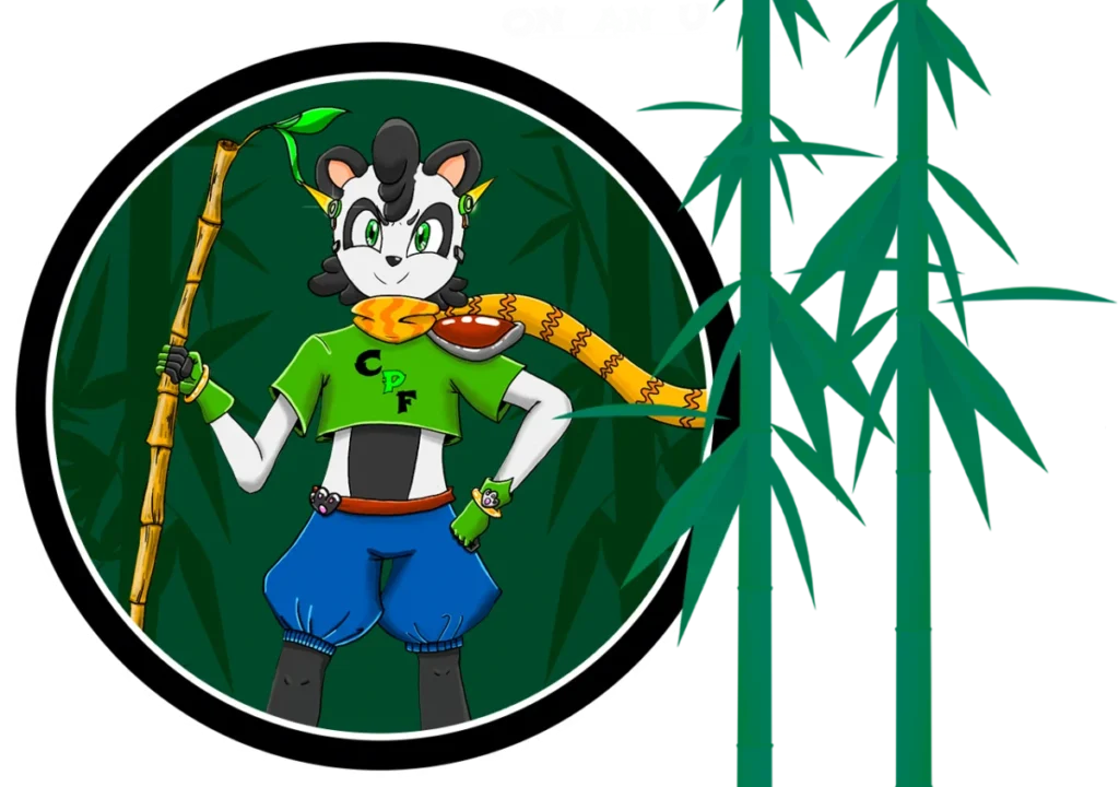 ConPanFu Kreis mit Maskottchen